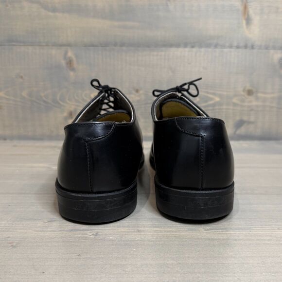 Wolverine World Wide, Inc. 2001 Black Leather Military Dress Shoes 9.5 W - Picture 6 of 7